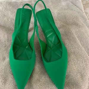 Zara sling back heel